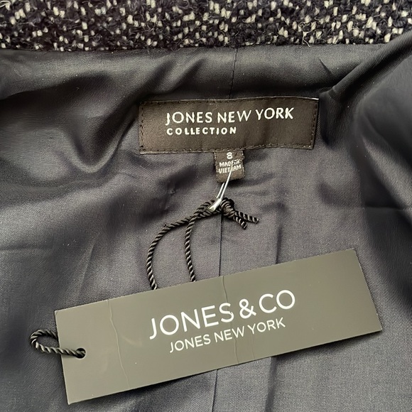 Tweed/Boucle jacket, Jones New York, New with Tags - Picture 5 of 6